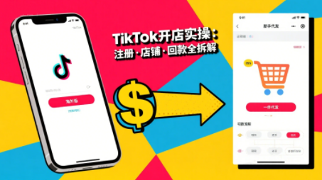 大熊跨境·TikTok从开店到投流的进阶课-来聚吧
