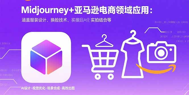 Midjourney+电商领域商业应用：涵盖服装设计、换脸技术、实拍结合等-来聚吧
