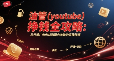 油管(youtube)挣钱全攻略：从开通广告收益到国内收款的实操指南(更新)-来聚吧