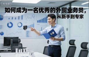 如何成为一名优秀的外贸业务员,从新手到专家-来聚吧