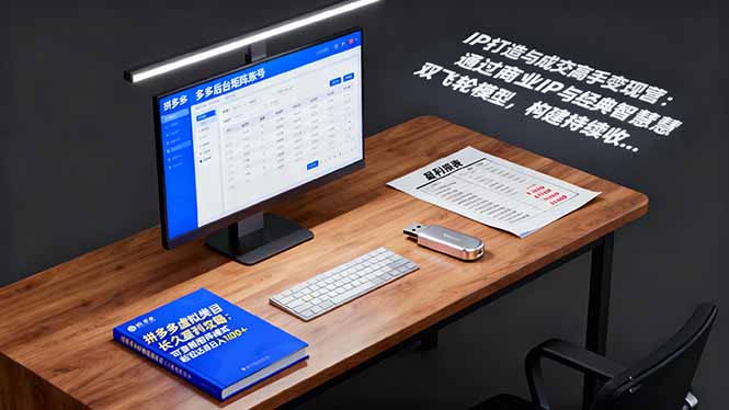 IP打造与成交高手变现营:通过商业IP+经典智慧双飞轮模型 构建持续收钱系统-来聚吧