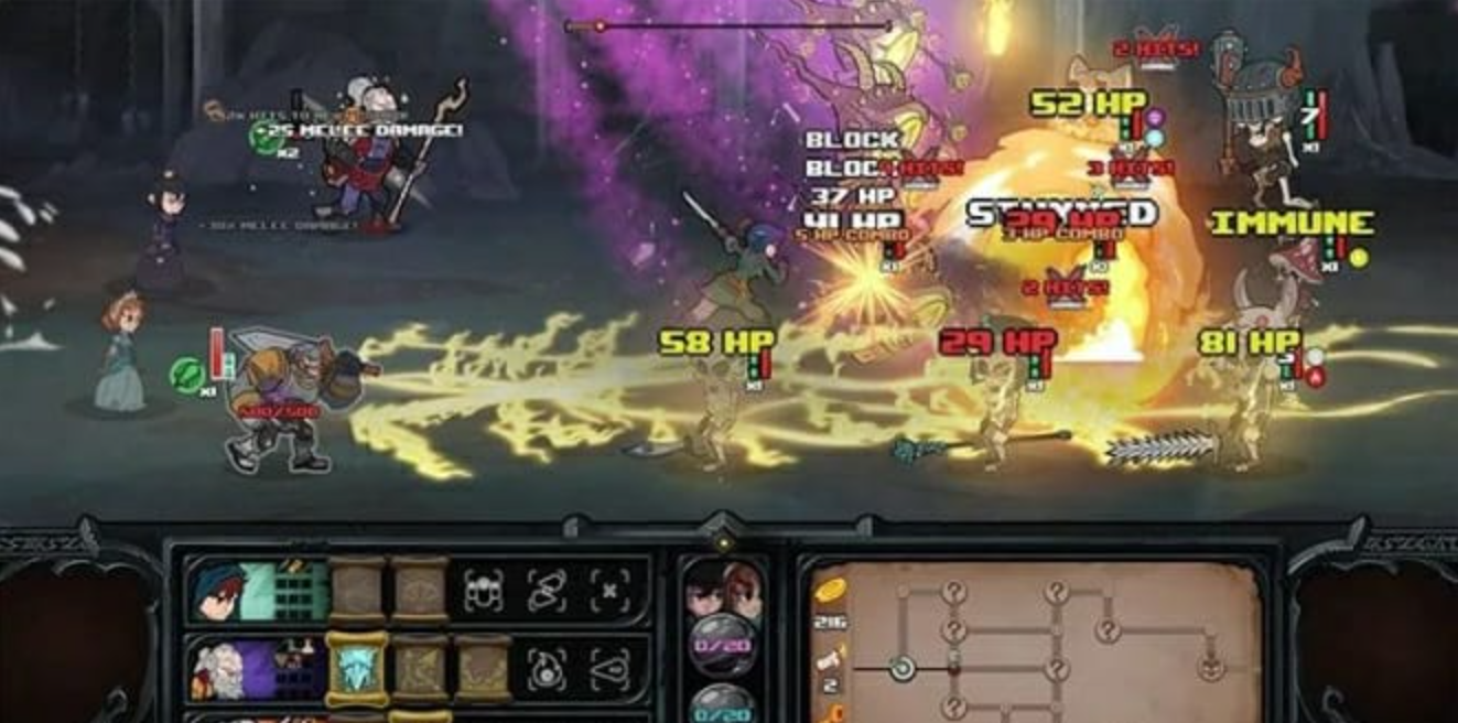 《过气英雄 Has-Been Heroes》Switch英日文版NSZ下载 – 含1.1.1补丁-来聚吧