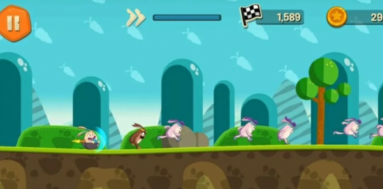 《火箭兔：硬币竞赛 Rocket Rabbit – Coin Race》Switch中文版NSZ下载-来聚吧