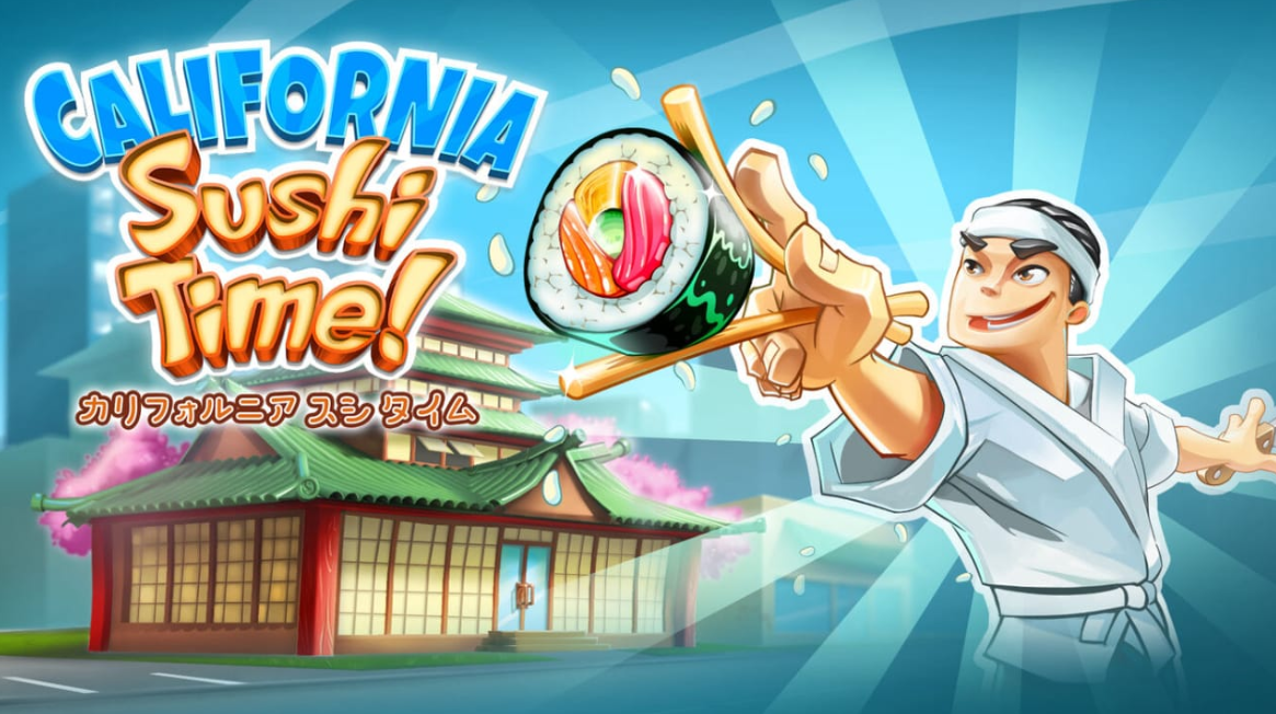 《加利福尼亚寿司时间 California Sushi Time! : カリフォルニアスシタイム！》Switch日文版NSZ下载-来聚吧
