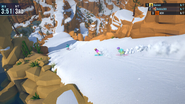 《孤山之旅:雪地骑行/Lonely Mountains: Snow Riders》PC中文版下载-含v1.3.1-来聚吧