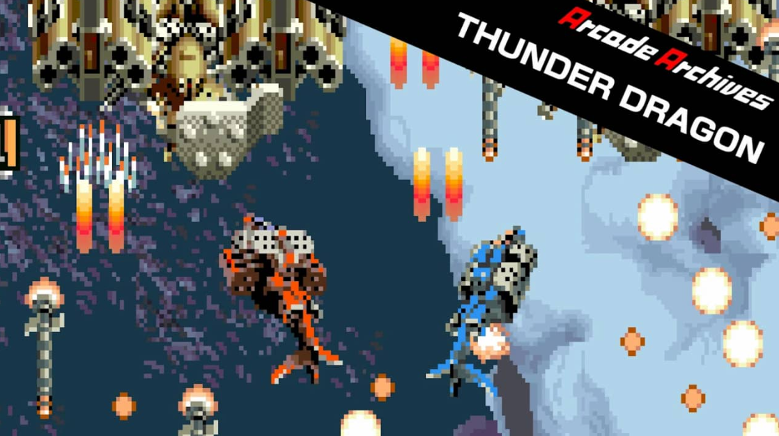 《街机：雷龙 Arcade Archives THUNDER DRAGON》Switch英文版NSZ下载 – 含1.0.1补丁-来聚吧
