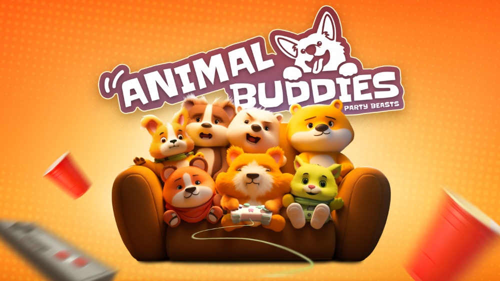 《动物伙伴-派对野兽 Animal Buddies – Party Beasts》switch英文-来聚吧