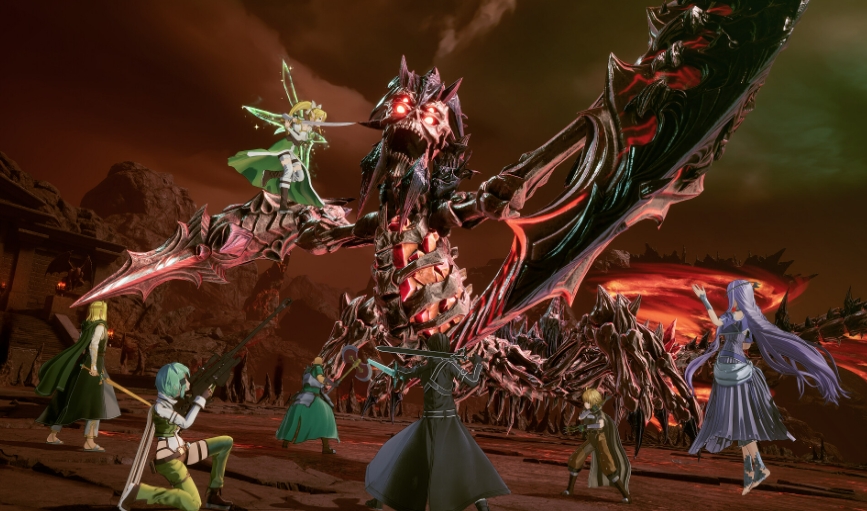 switch游戏《刀剑神域 碎梦边境 SWORD ART ONLINE》港版中文+1.5.2.0补丁+9DLC-来聚吧