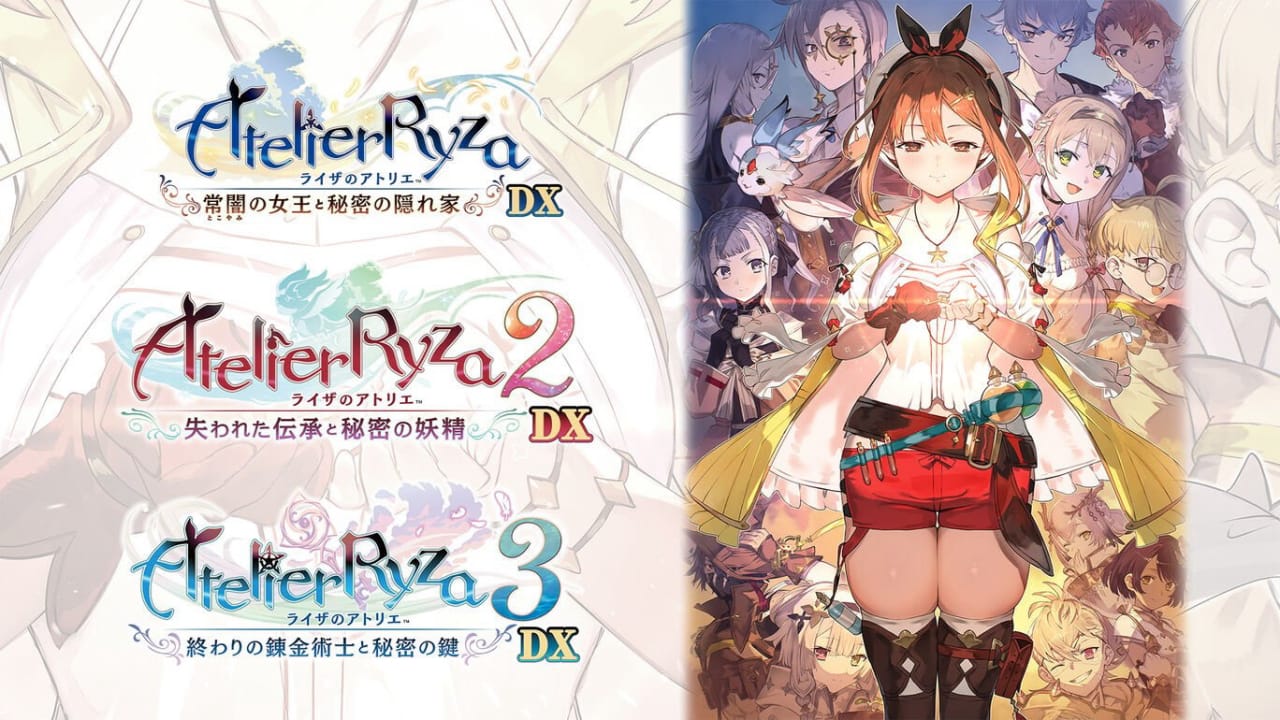 莱莎的炼金工房~秘密三部曲~DX丨Atelier Ryza Secret Trilogy Deluxe Pack-来聚吧