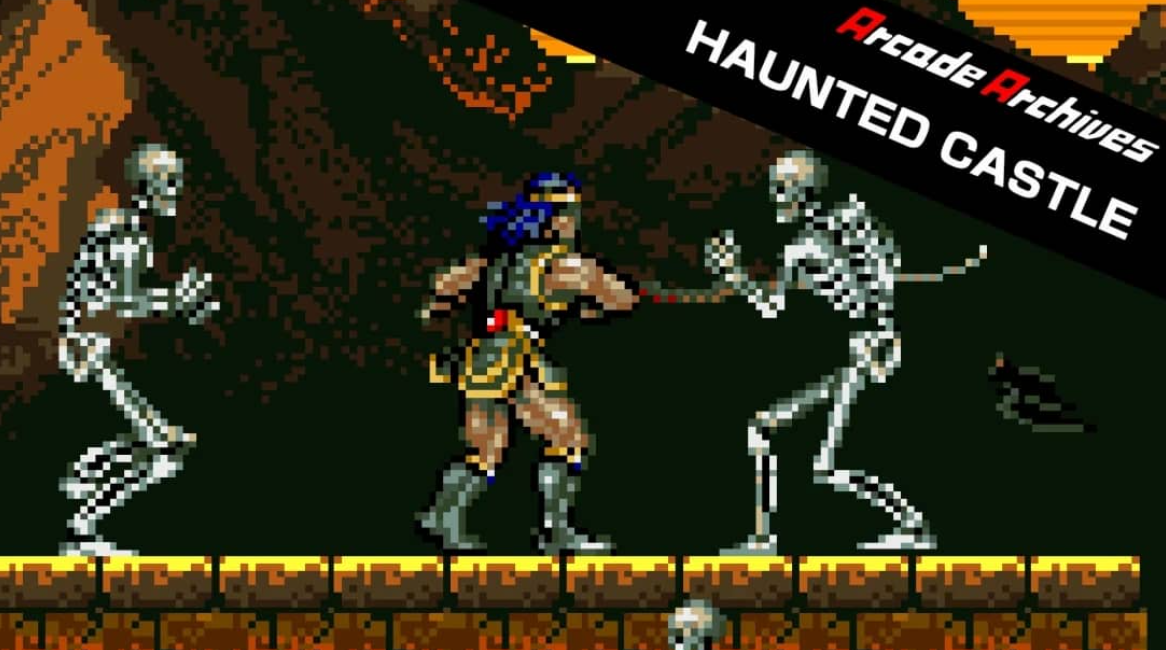 《街机:恶魔城 Arcade Archives HAUNTED CASTLE》Switch英文版NSZ下载-来聚吧