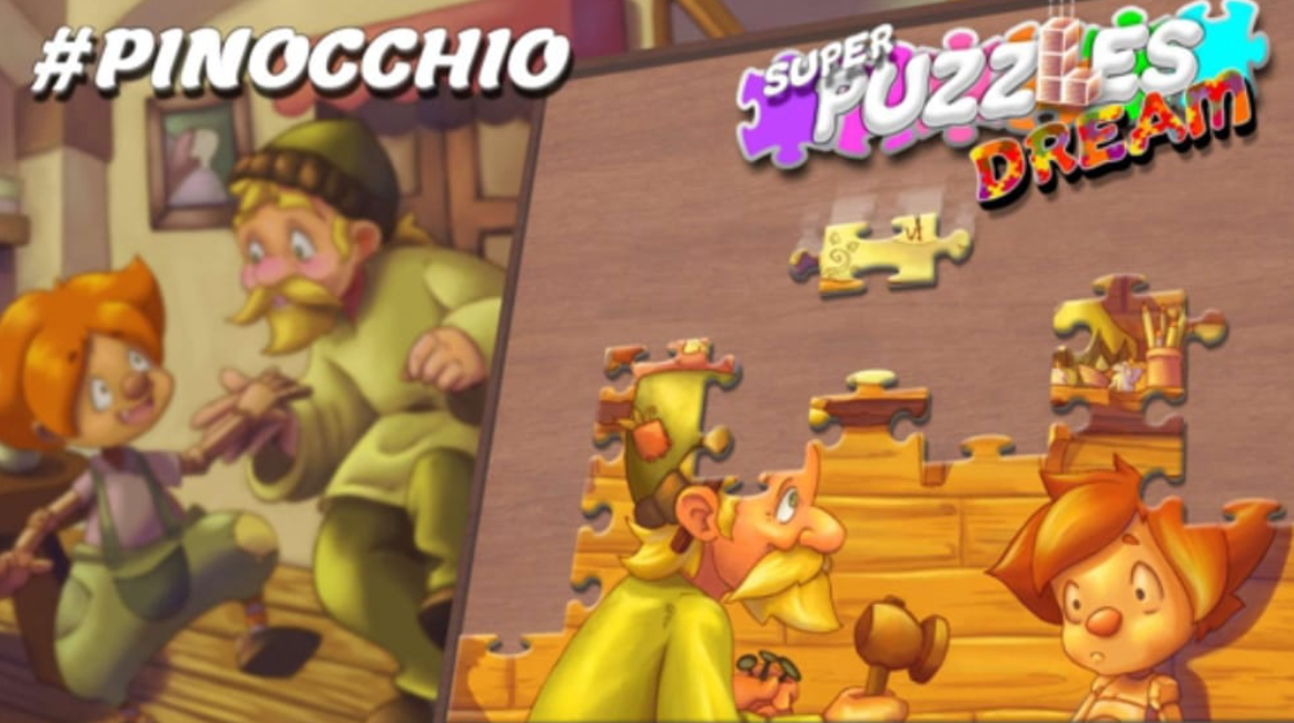 《#匹诺曹:超级拼图梦 #pinocchio, Super Puzzles Dream》Switch英文版NSP下载-来聚吧