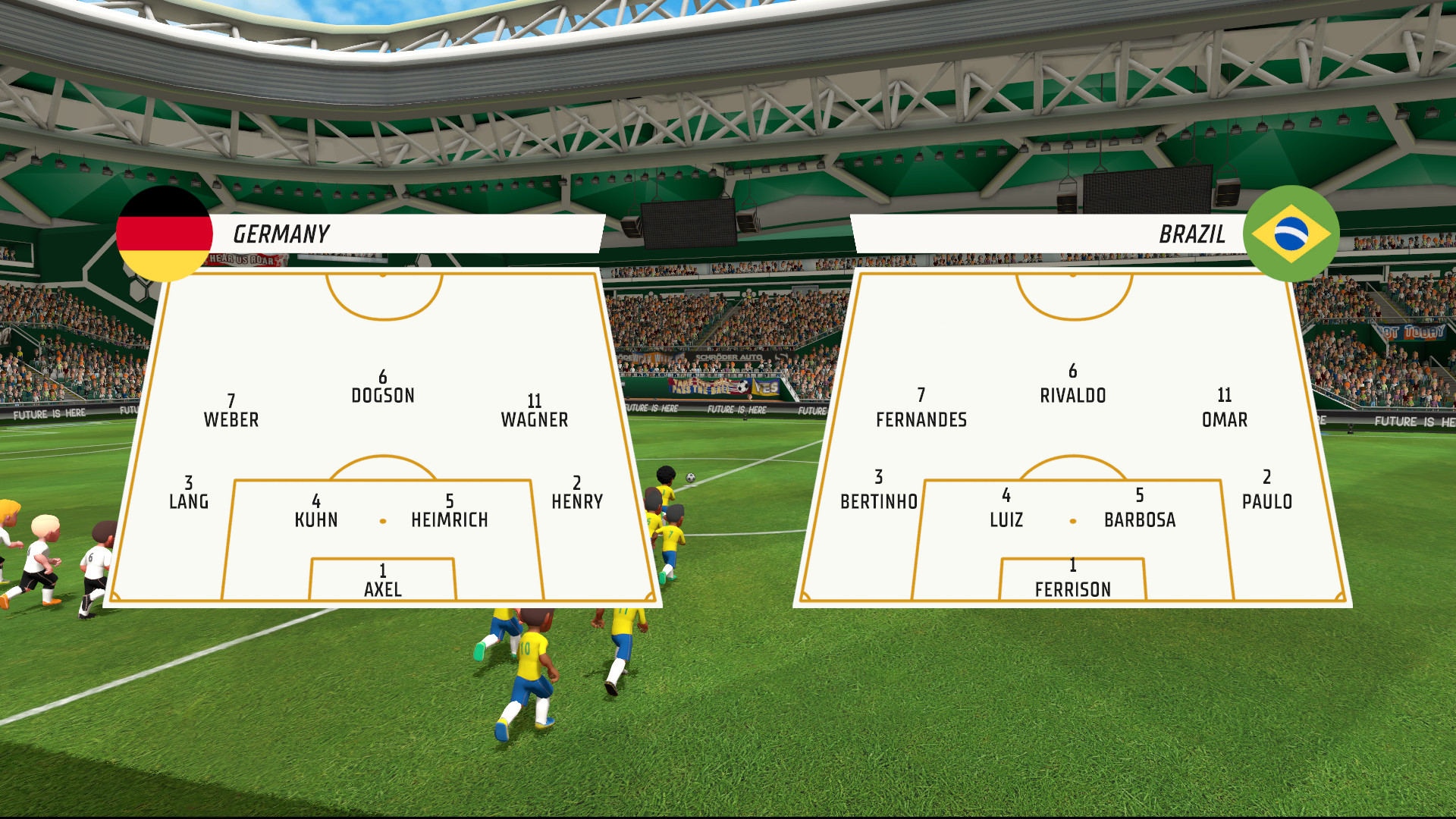 《超级足球爆炸:美国 VS 欧洲 Super Soccer Blast America VS Europe》Switch中文版NSP下载 – 含1.0.9补丁-来聚吧