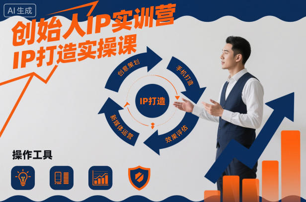 创始人IP实训营，IP打造实操课-来聚吧