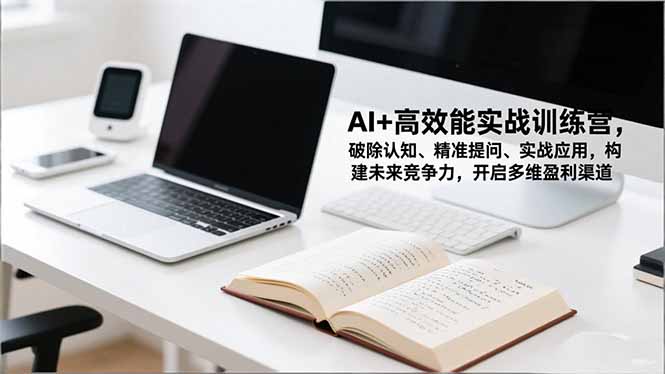 AI+高效能实战训练营，破除认知、精准提问、实战应用，构建未来竞争力，开启多维盈利渠道-来聚吧