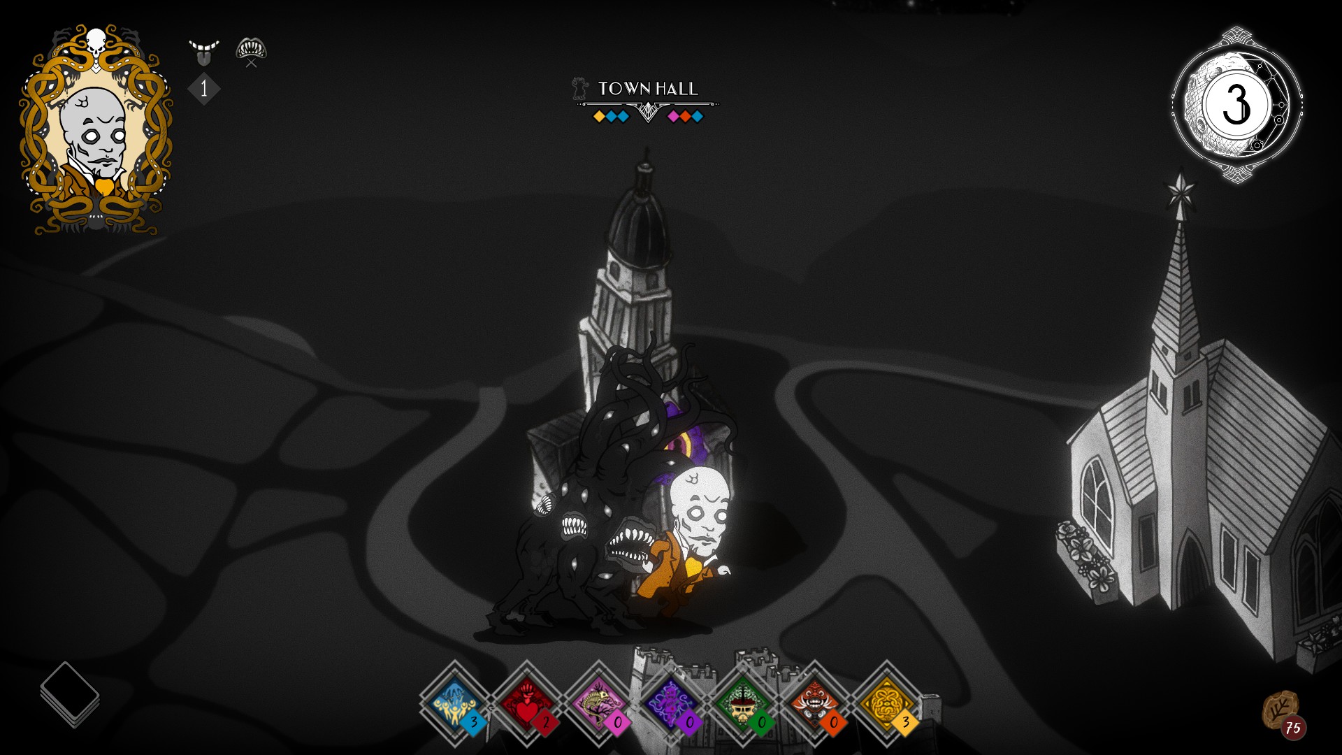 《Fhtagn！疯狂的故事 Fhtagn! – Tales of the Creeping Madness》Switch英文版NSP下载 – 含1.0.1补丁-来聚吧