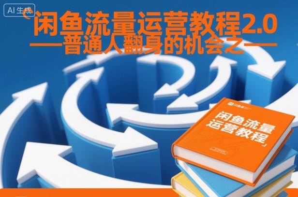 闲鱼流量运营教程2.0——普通人翻身的机会之一-来聚吧