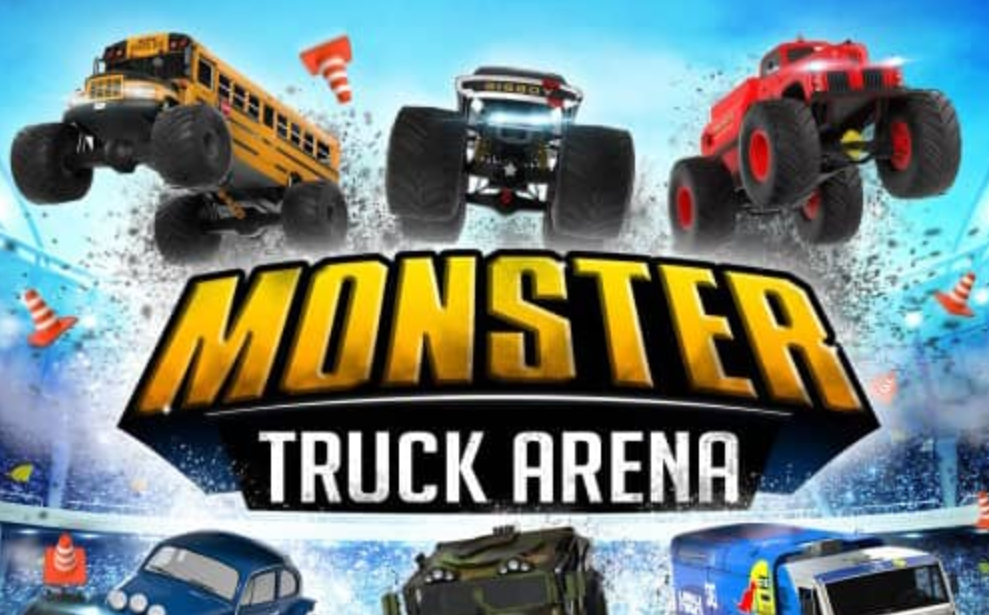 《怪物卡车竞技场 Monster Truck Arena》Switch英文版NSP下载-来聚吧