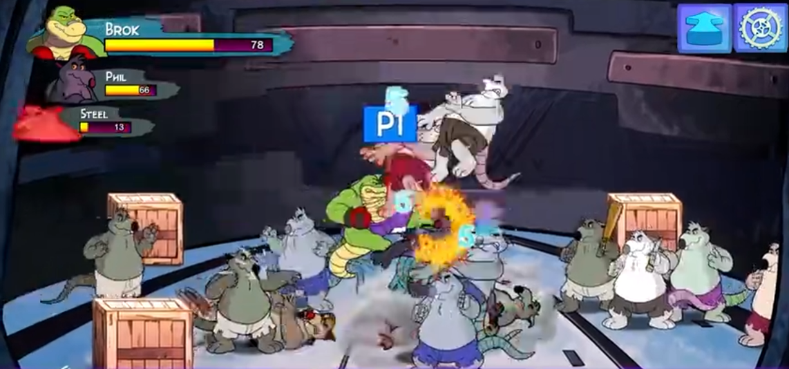 《鳄鱼侦探布罗格 乱斗酒吧 BROK The Brawl Bar》Switch美版中文NSZ下载 – 含1.0.1补丁-来聚吧