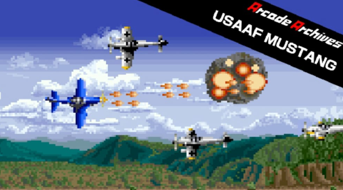 《街机：野马战机 Arcade Archives USAAF MUSTANG》Switch英文版NSP下载-来聚吧