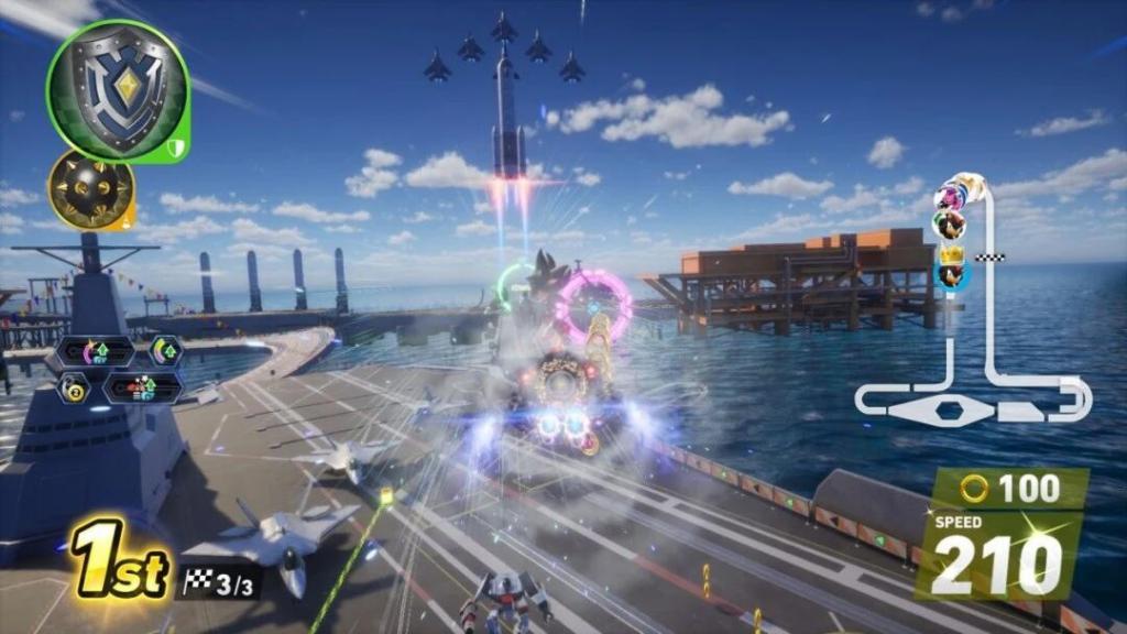 《索尼克赛车：交叉世界 Sonic Racing CrossWorlds》switch美版中文+1.20补丁+5DLC-来聚吧