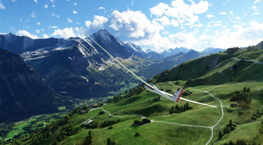 PC游戏《微软飞行模拟2020》中文v1.29.30高级豪华版【赠400架飞机+地景+涂装+机场+语音包[1100G]】-来聚吧