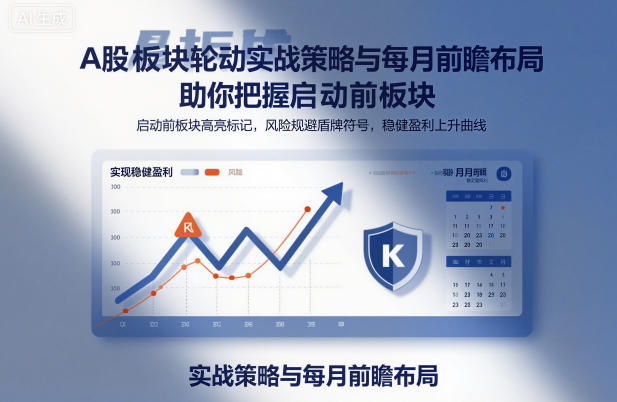 A股板块轮动实战策略与每月前瞻布局，助你把握启动前板块，规避风险，实现稳健盈利-来聚吧