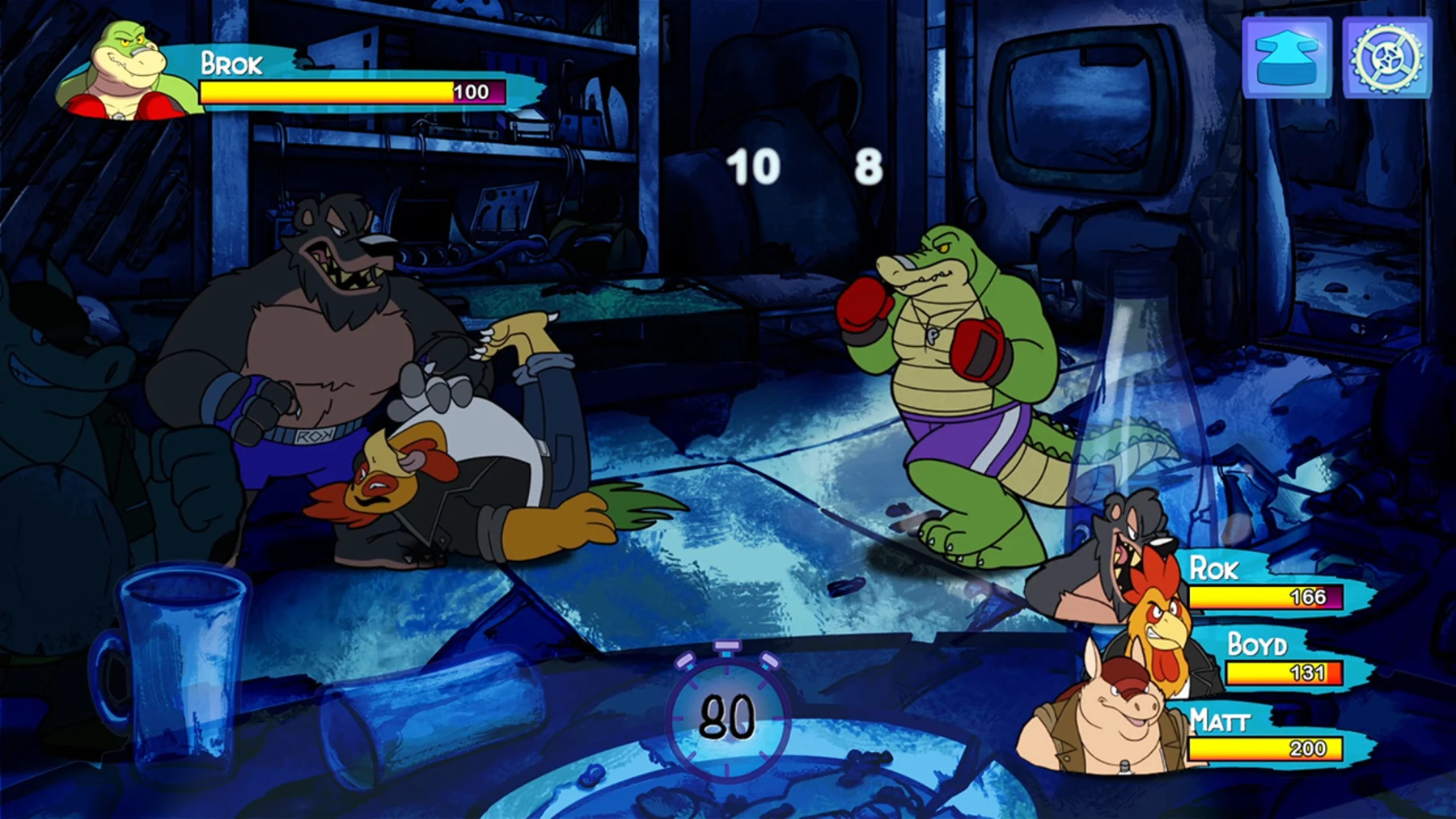 【5.05】《鳄鱼侦探布罗格 乱斗酒吧》PS4欧版中文下载- 含1.06补丁-来聚吧