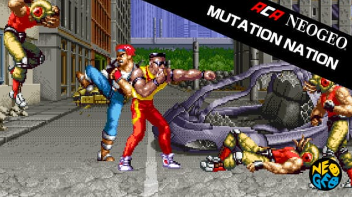 《街机：异变之路 ACA NEOGEO MUTATION NATION》Switch英日文版NSP下载-来聚吧