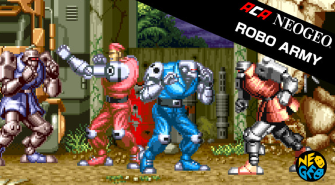 《街机：机甲神兵 ACA NEOGEO ROBO ARMY》Switch英日文版NSP下载-来聚吧