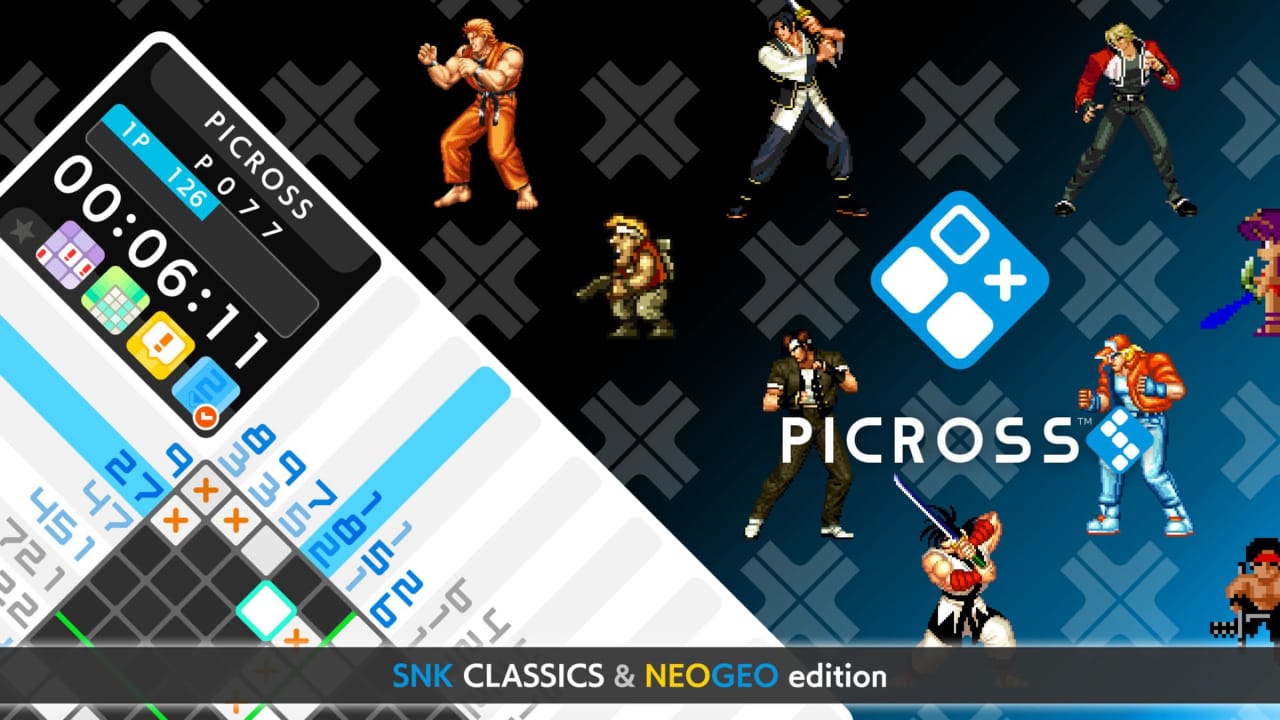 绘图方块S SNK经典&NEOGEO丨PICROSS S SNK CLASSICS & NEOGEO edition-来聚吧