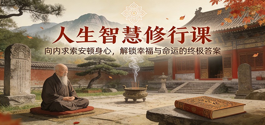 人生智慧修行课：向内求索安顿身心，解锁幸福与命运的终极答案-来聚吧