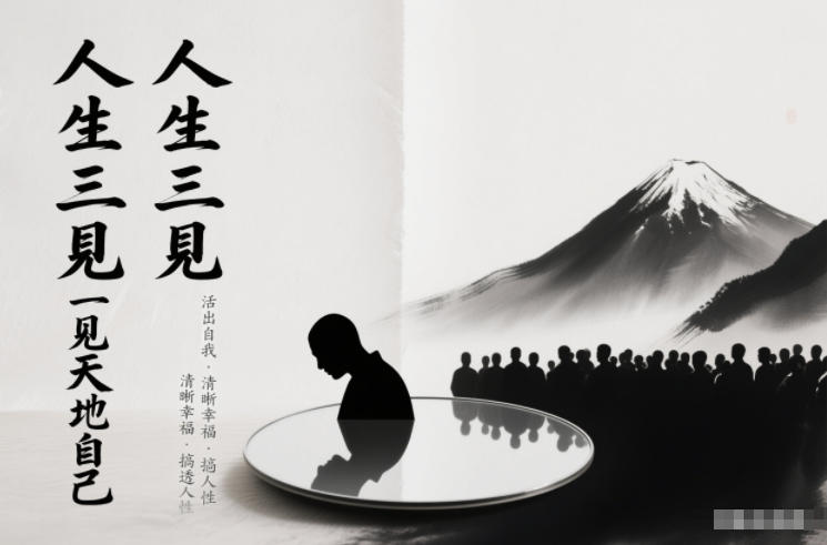 人生三见一见天地见众生见自己，活出自我拥有清晰幸福人生，搞透人性-来聚吧