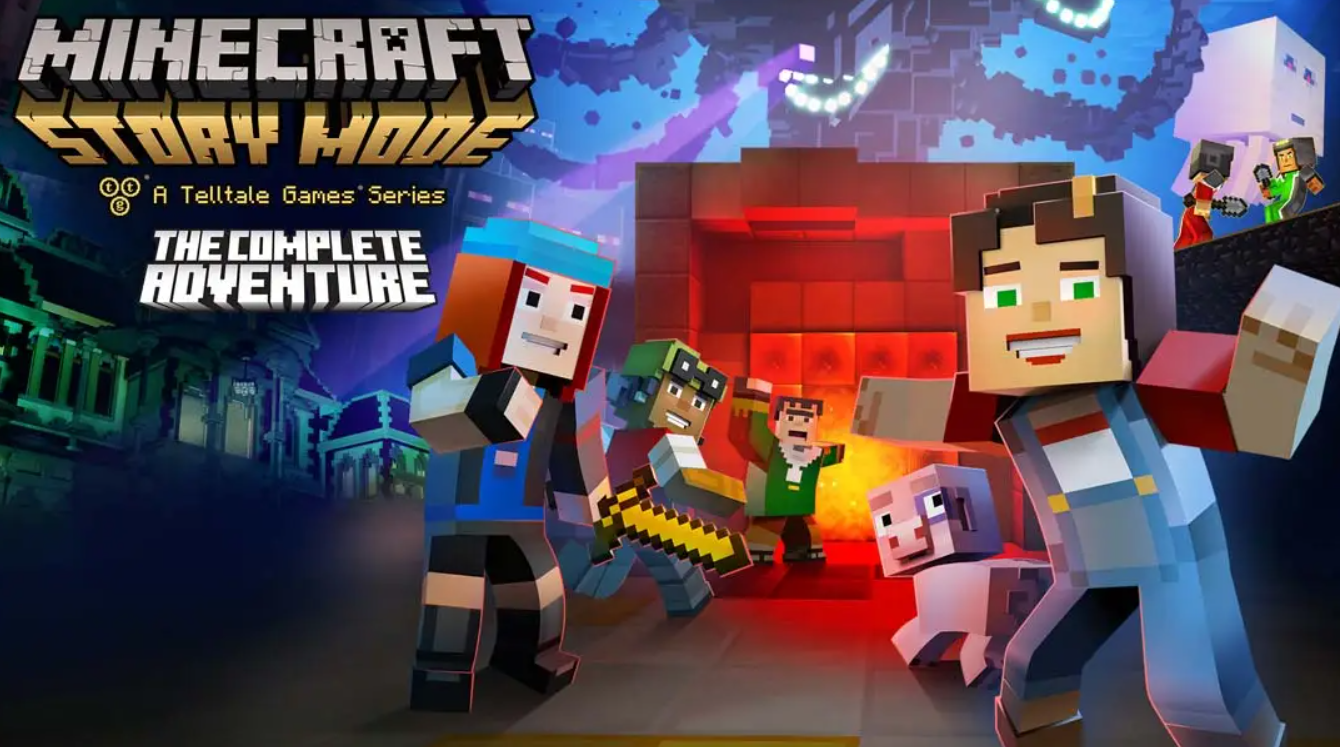 《我的世界：故事模式 – 完整冒险 .Minecraft: Story Mode – The Complete Adventure》Switch美版英文版NSP下载 – 含1.0.0补丁-来聚吧