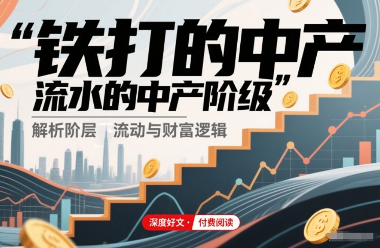 付费文章：铁打的中产，流水的中产阶级-来聚吧