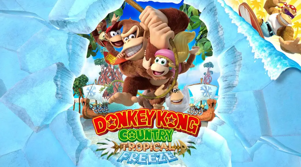 《大金刚：热带寒流 Donkey Kong Country: Tropical Freeze》Switch英文版NSP下载 – 含1.0.2补丁-来聚吧