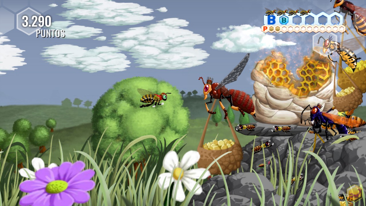 《蜜蜂：重装上阵 Beekyr Reloaded》Switch英文版NSP下载 – 含1.0.0补丁-来聚吧