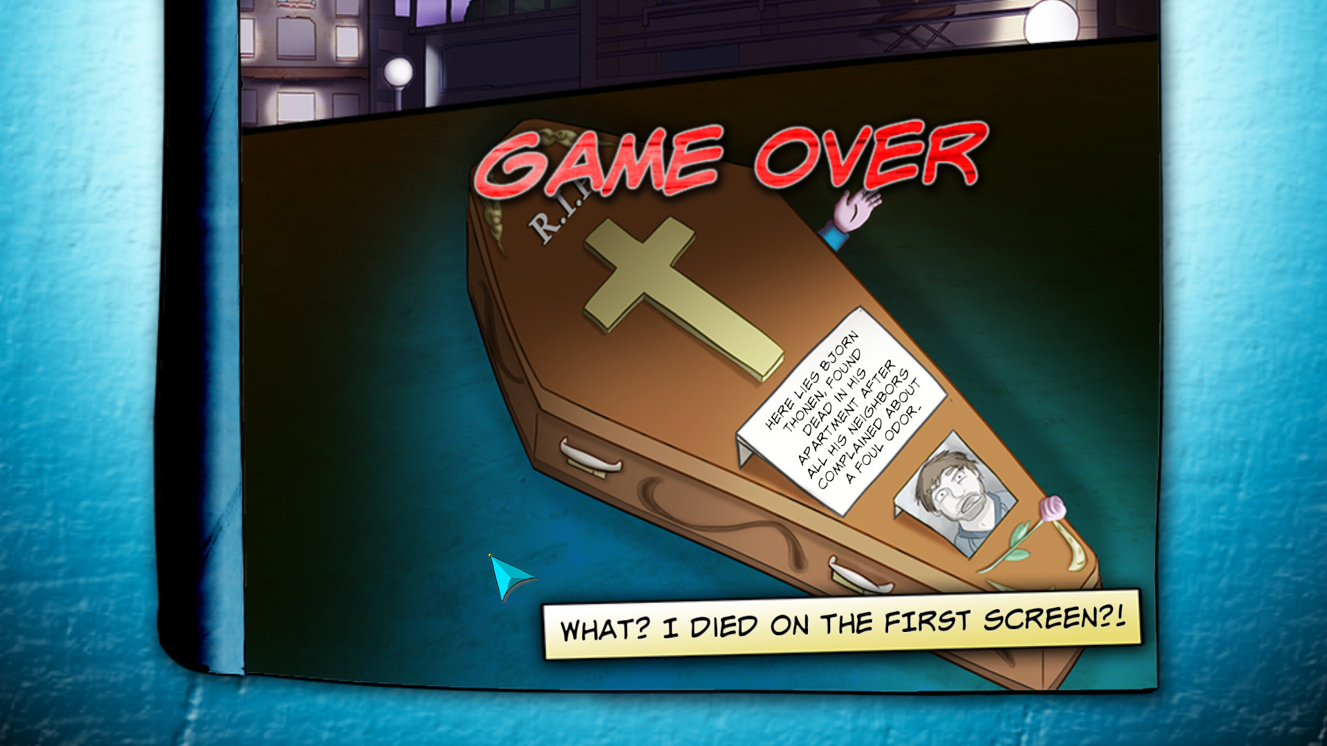 《德米特里：玩世不恭大冒险 Demetrios – The BIG Cynical Adventure》Switch英文版NSP下载 – 含1.0.1补丁-来聚吧