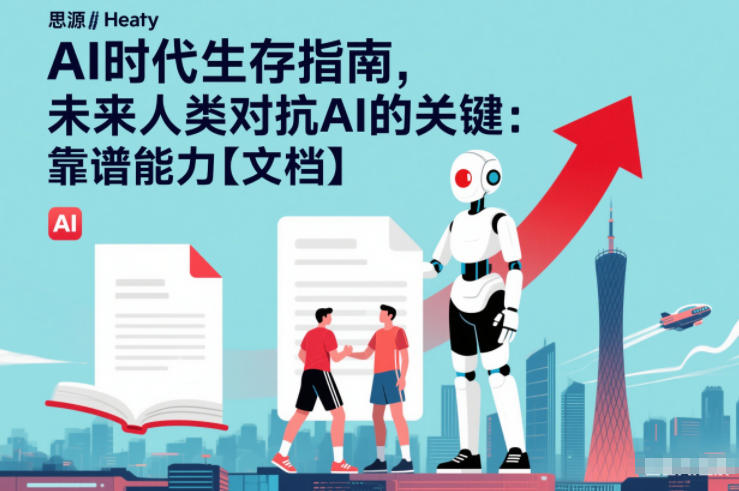 AI时代生存指南,未来人类对抗AI的关键:靠谱能力【文档】-来聚吧