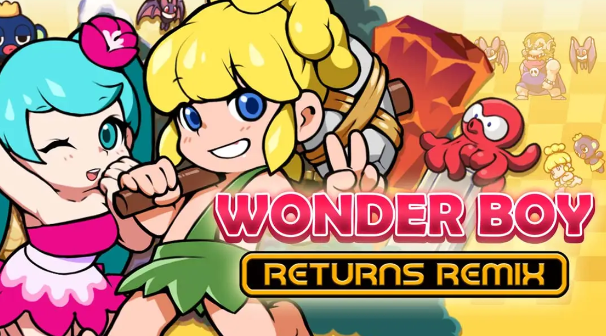 《神奇小子回归 .WonderBoy Returns Remix》Switch美版英文NSP下载 – 含1.0.4补丁-来聚吧