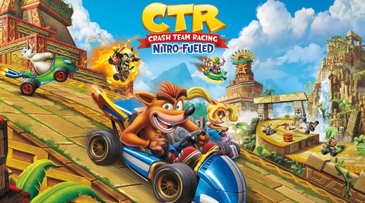 《古惑狼赛车》Switch英文版NSP下载 – 含1.0.15补丁+10DLC-来聚吧