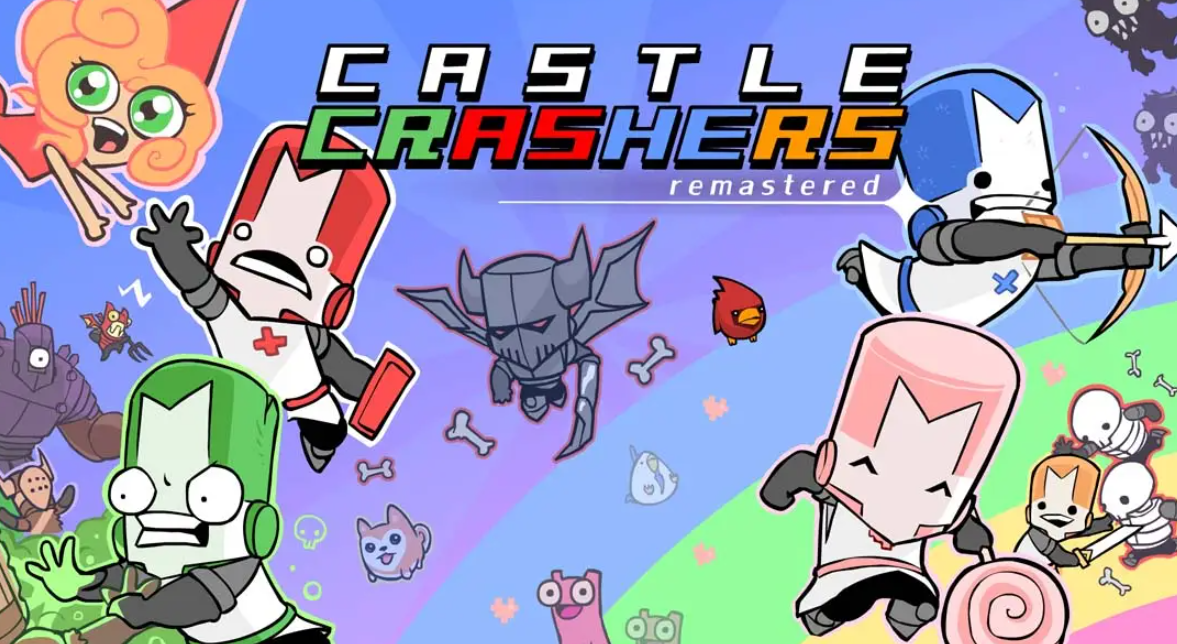 《城堡毁灭者 重置版 Castle Crashers Remastered》Switch美版中文NSP下载 – 含1.0.7补丁-来聚吧