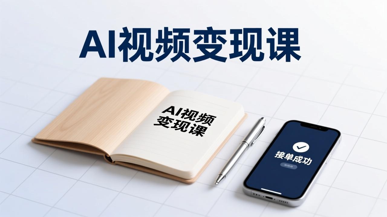 AI视频变现课，学完即可创作短片、接商单，实现副业增收，单项目报价可达千元-来聚吧