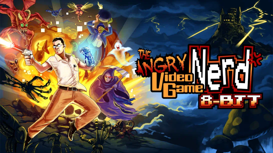 【美版】喷神大冒险 8位版 .Angry Video Game Nerd 8-bit 中文-来聚吧