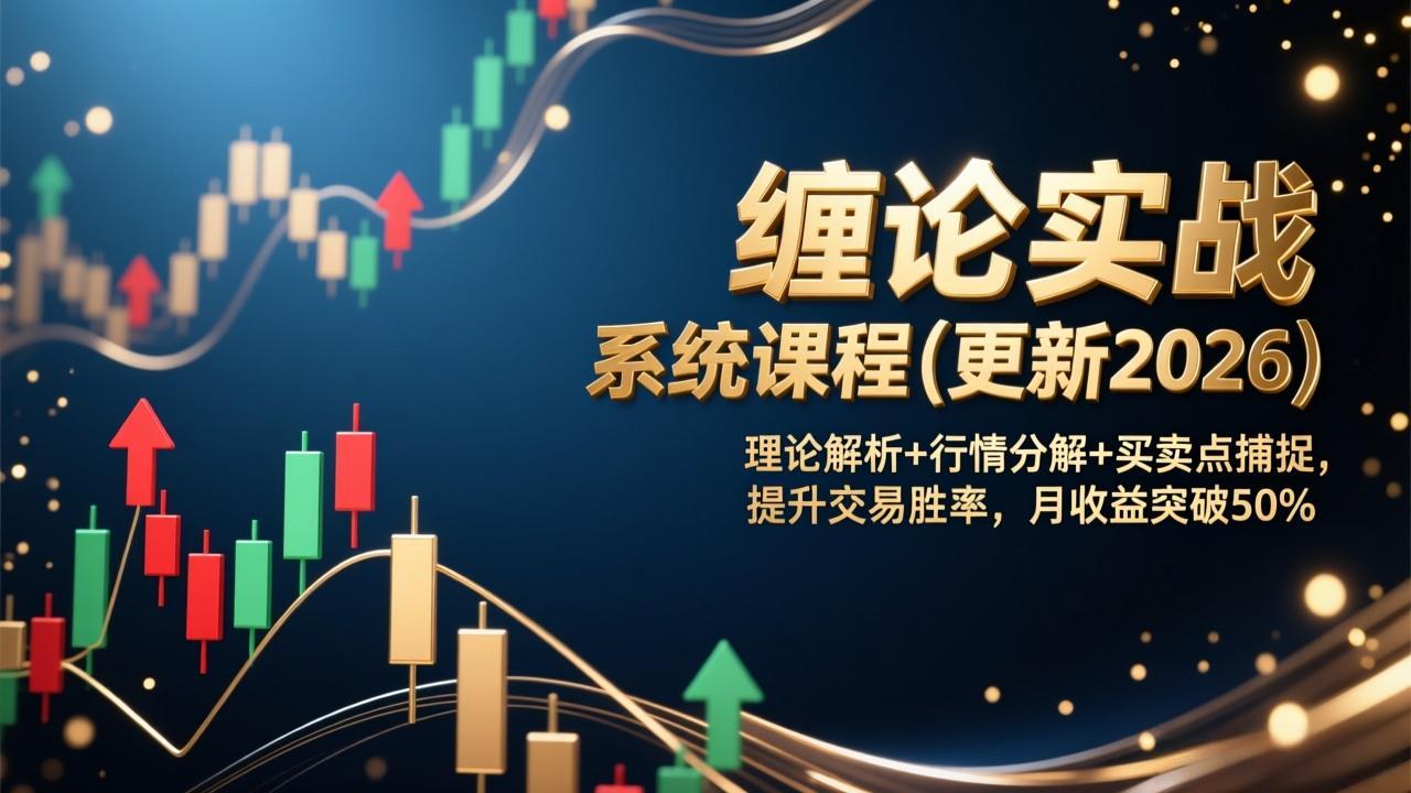 缠论实战系统课程(更新2026-来聚吧