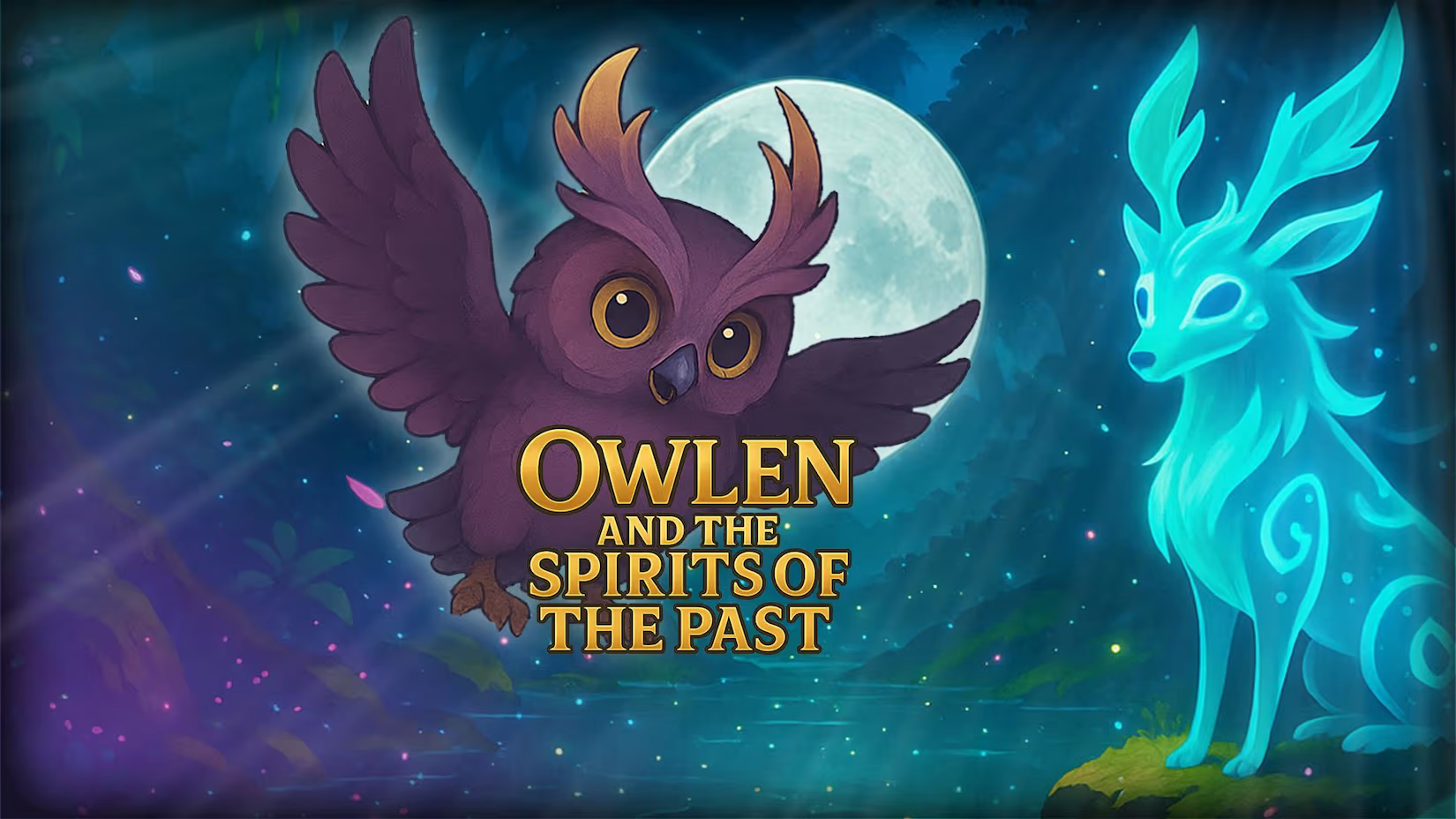 猫头鹰与过去的幽灵 .Owlen and the Spirits of the Past 英语-来聚吧
