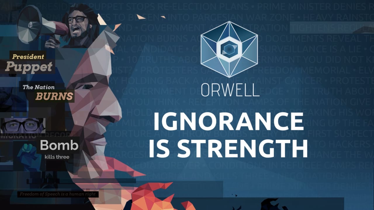 奥威尔 无知就是力量丨Orwell: Ignorance is Strength-来聚吧