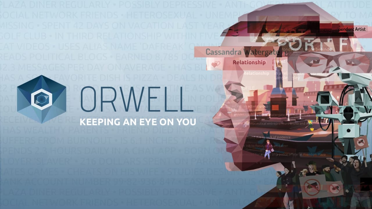 奥威尔 无所遁形丨Orwell: Keeping an Eye On You-来聚吧