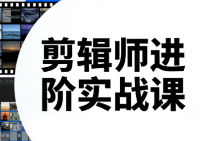剪辑师进阶实战课(更新23年-25年)-来聚吧