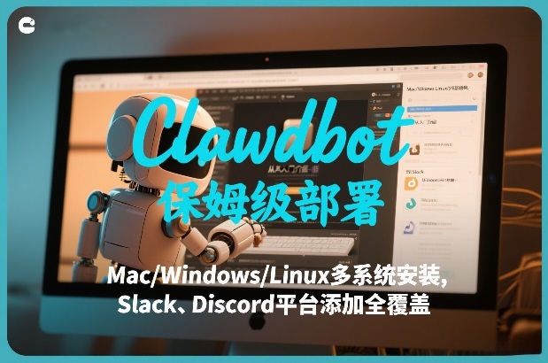 Clawdbot保姆级部署，从入门介绍、Mac/Windows/Linux多系统安装，到Slack、Discord平台添加全覆盖-来聚吧