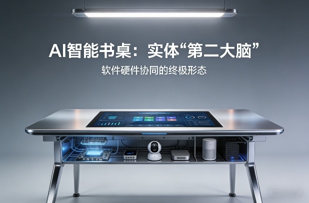 AI智能书桌搭建，构建你的实体“第二大脑”，软件硬件协同的终极形态-来聚吧